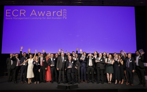 Die Gewinner des ECR Awards 2019 wurden am 17.9. in Essen geehrt (Foto: GS1)